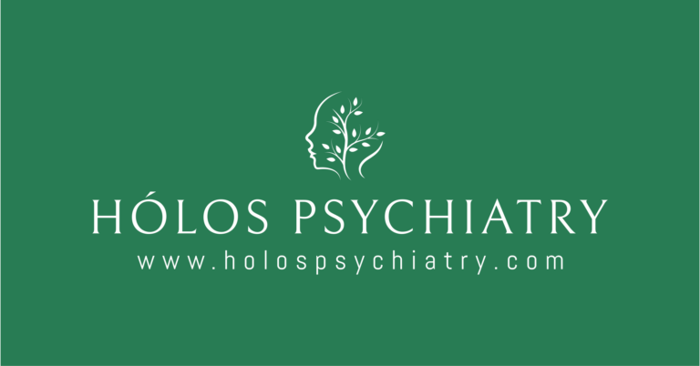 Holos logo new og green background